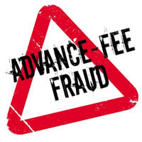 email advance fee